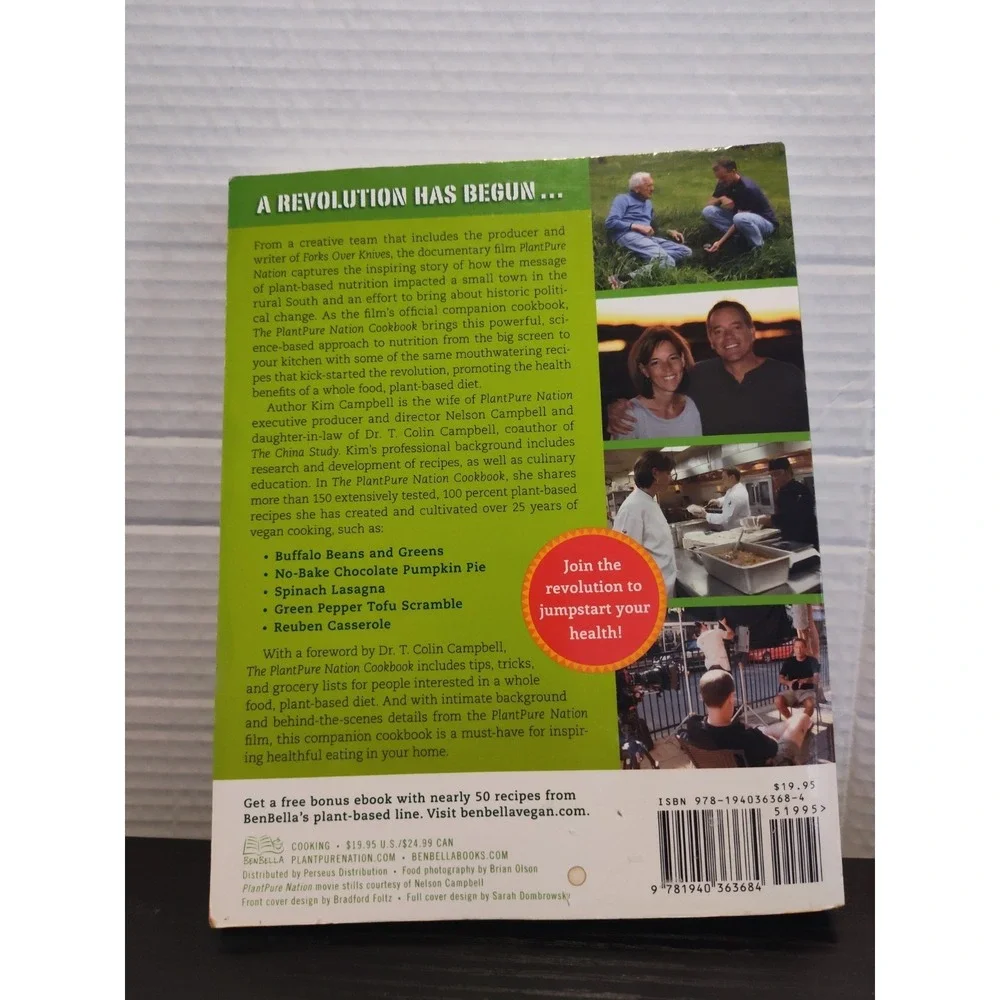 The PlantPure Nation Cookbook‎ by Kim Campbell